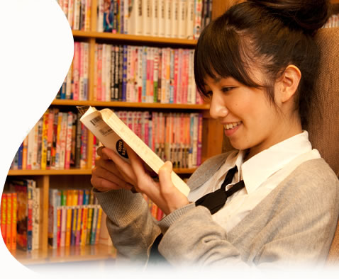 マンガコーナー風景