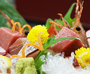 刺身盛り合わせ