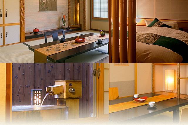 花泉の魅力3 自分だけの贅沢を 客室