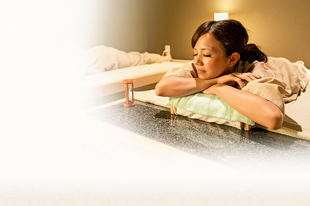 花泉の魅力4 女性に大好評 癒しのフロア