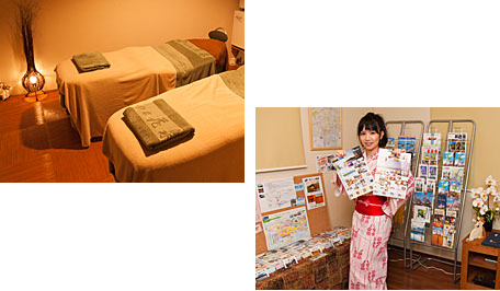 エステベッド/多様な設備